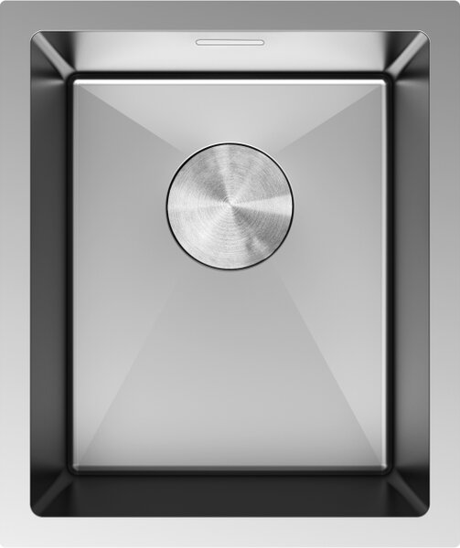 Mexen Trixo jeklena pomivalno korito 1-komorno 370 x 440 mm, inox - 6412371000-01