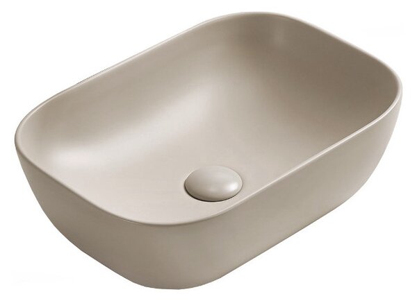 Mexen Rita umivalnik za na pult 45 x 32 cm, bež mat - 21084566