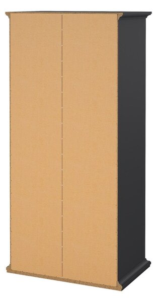 Siva garderobna omara 96x201 cm Paris – Tvilum