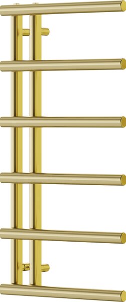 Mexen Jukon dekorativni kopalniški radiator 988 x 500 mm, 246 W, zlati - W116-0988-500-00-50