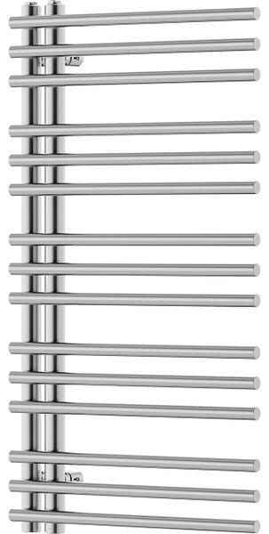 Mexen Neptun dekorativni kopalniški radiator 900 x 500 mm, 291 W, krom - W101-0900-500-00-01