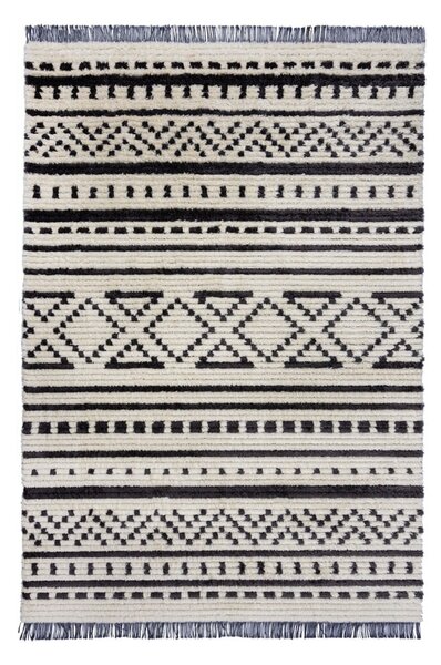 Črna/bela preproga 120x170 cm Sabri – Flair Rugs