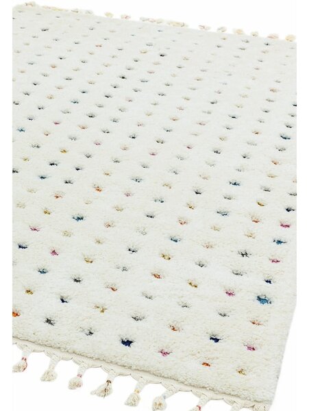 Bež preproga Asiatic Carpets Dotty Multi, 80 x 150 cm