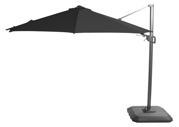 Temno siv senčnik ø 300 cm Shadowflex – Hartman