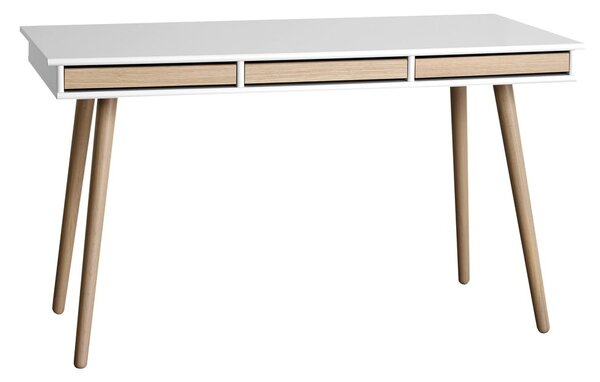 Pisalna miza v hrastovem dekorju 137x60 cm Mistral - Hammel Furniture