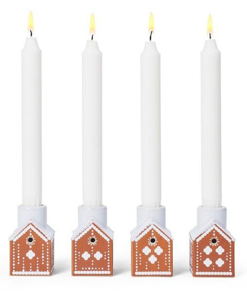 Keramičen adventni svečnik Gingerbread – Kähler Design