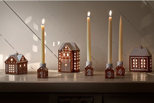 Keramičen adventni svečnik Gingerbread – Kähler Design