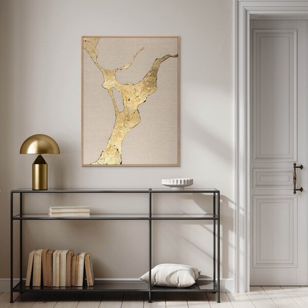 Ročno naslikana slika 90x120 cm Wild Horizon Gold – Malerifabrikken