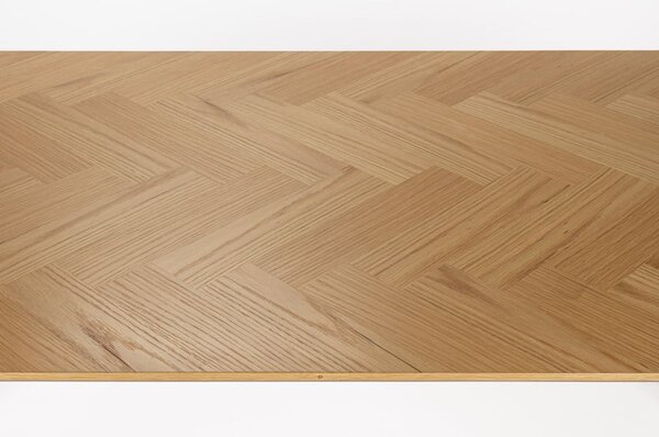 Jedilna miza v hrastovem dekorju 80x160 cm Fabio – White Label