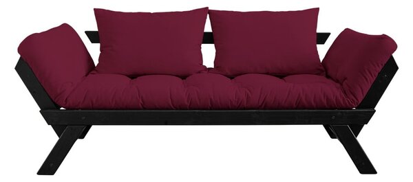 Raztegljiv kavč Karup Design Bebop Black/Bordeaux