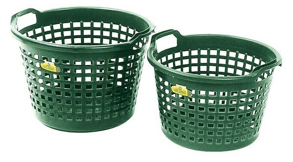 Vrtna košara (Plastika, 22 l, Zelene barve)
