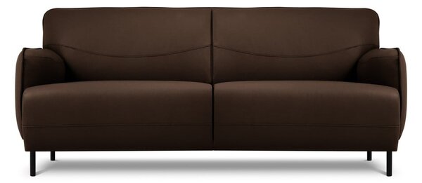 Rjav usnjeni komplet Windsor & Co Sofas Neso, 175 x 90 cm