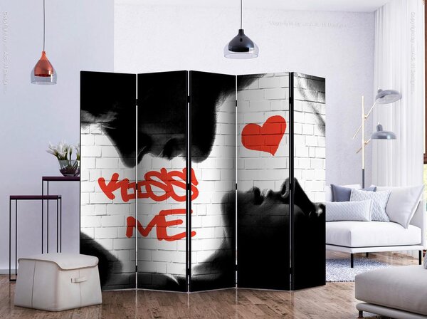 Artgeist Paravan Kiss Me I, 5-Delni, Dvostranski