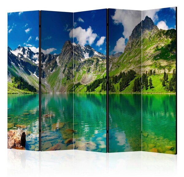 Artgeist Paravan Mountain Lake I, 5-Delni, Enostranski