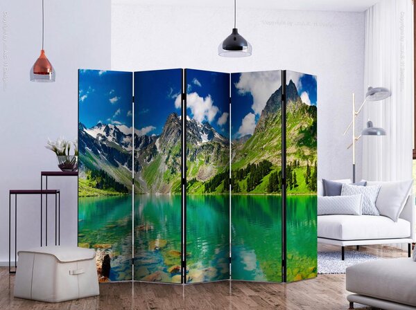 Artgeist Paravan Mountain Lake I, 5-Delni, Enostranski