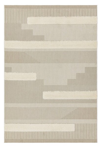 Kremno bela zunanja preproga 120x170 cm Monty – Asiatic Carpets