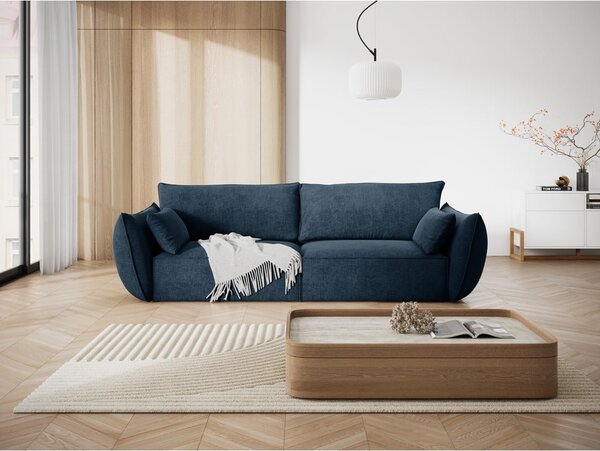 Temno moder kavč 208 cm Vanda - Mazzini Sofas