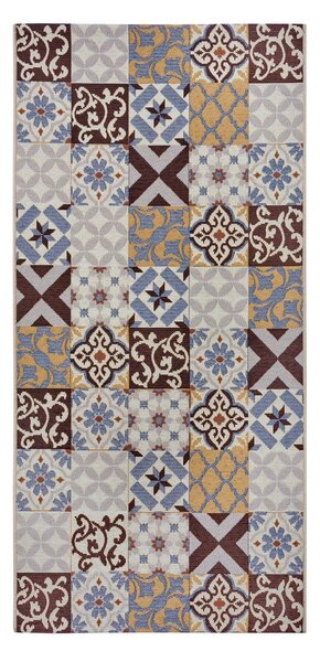 Rjava preproga 75x150 cm Cappuccino Mosaik – Hanse Home