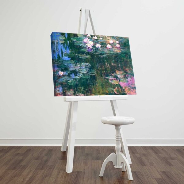 Stenska reprodukcija na platnu, Claude Monet, 45 x 70 cm