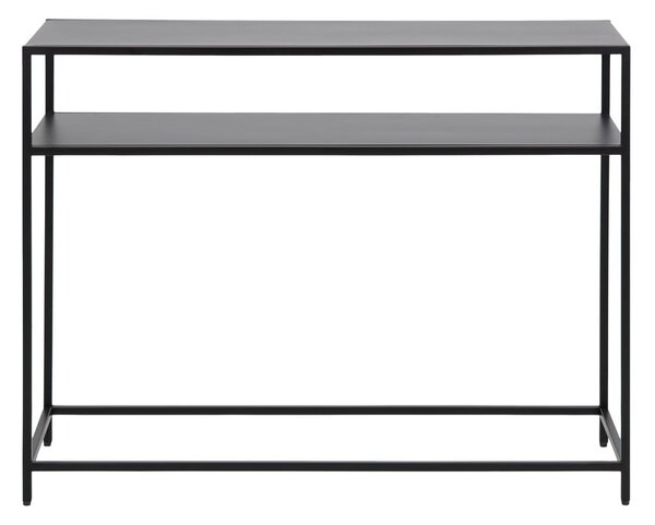 Črna konzolna mizica 100x35 cm Newcastle - Actona