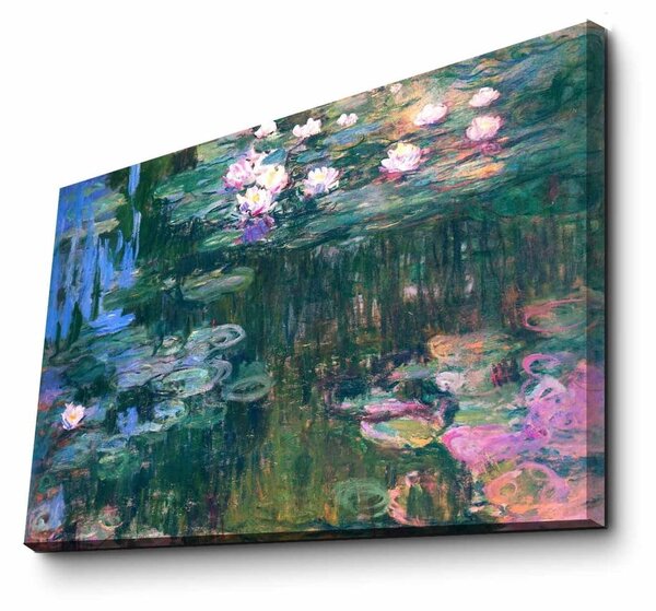 Stenska reprodukcija na platnu, Claude Monet, 45 x 70 cm
