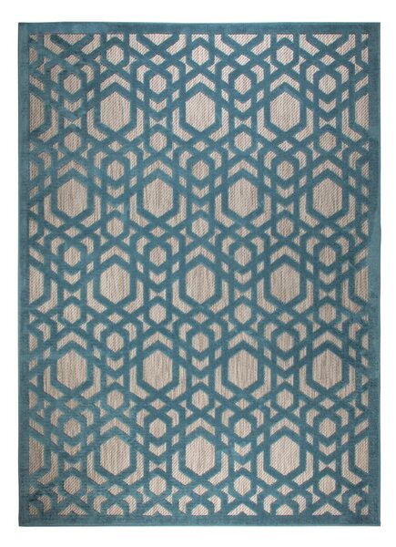 Modra zunanja preproga 170x120 cm Oro - Flair Rugs