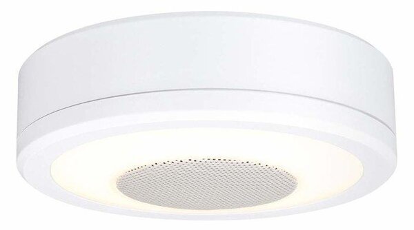 Stropna nadometna LED svetilka 6W 230V 2700K in bluetooth zvočnik