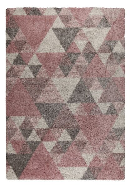 Rožnato-siva preproga Flair Rugs Nuru, 160 x 230 cm