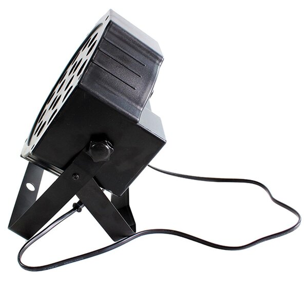 Disko PAR LCD 18 RGB LED reflektor DMX in delovanje na zvok 18W