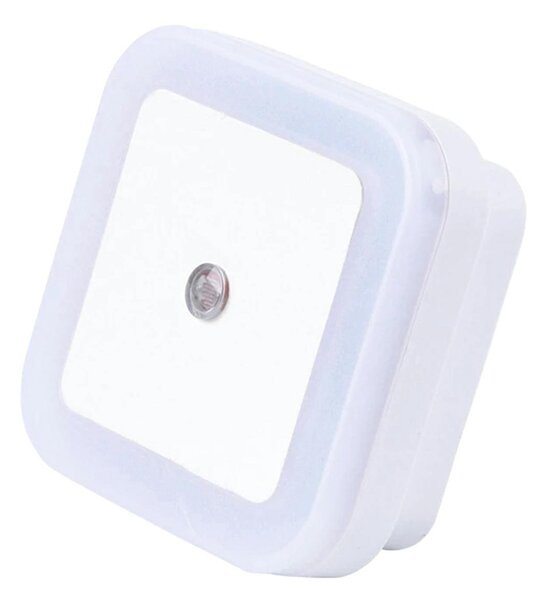 LED nočna lučka s senzorjem hladno bela 230V