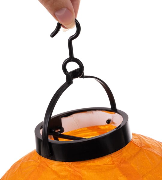 Dekorativna zložljiva LED svetilka buča 20cm