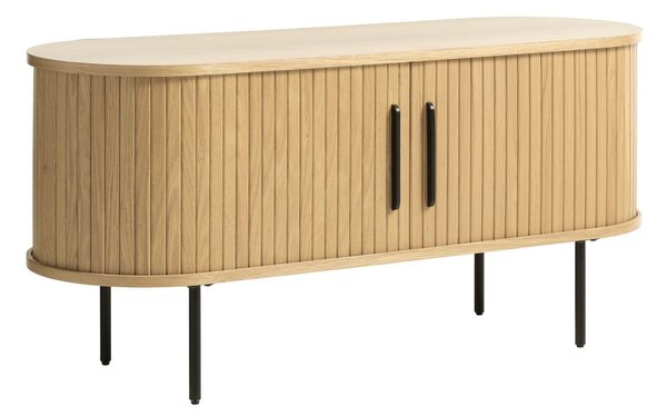 TV omarica v hrastovem dekorju 120x56 cm Nola – Unique Furniture