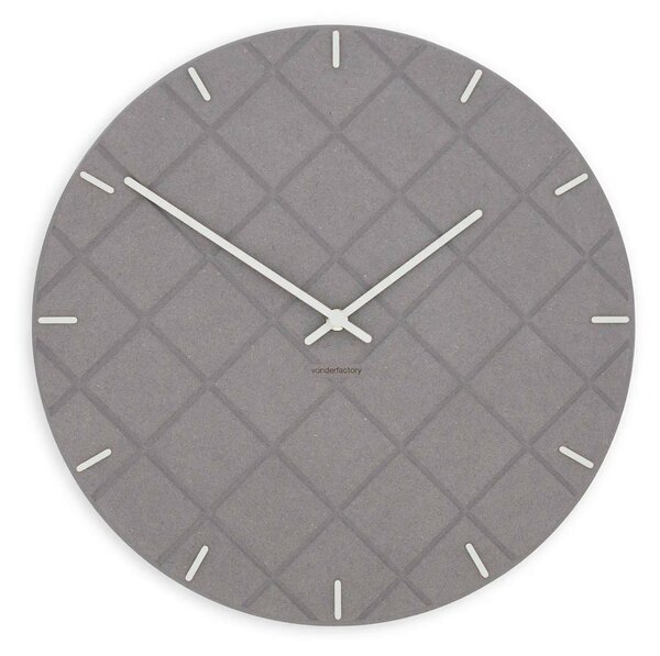 Stenska ura Luxhora Mosaida Light Grey 11 barv kazalcev