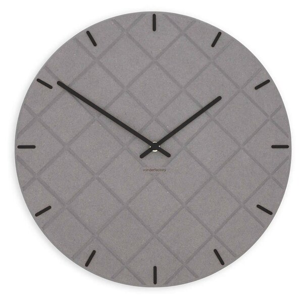 Stenska ura Luxhora Mosaida Light Grey 11 barv kazalcev