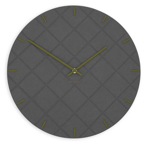 Stenska ura Luxhora Mosaida Black 11 barv kazalcev