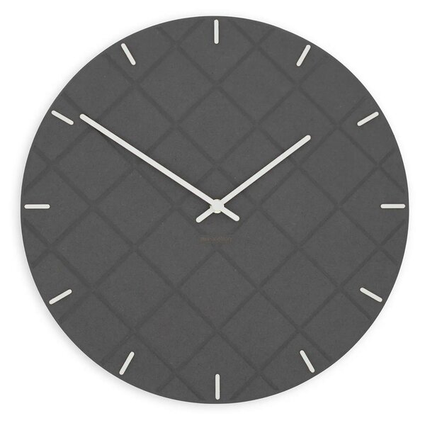 Stenska ura Luxhora Mosaida Black 11 barv kazalcev