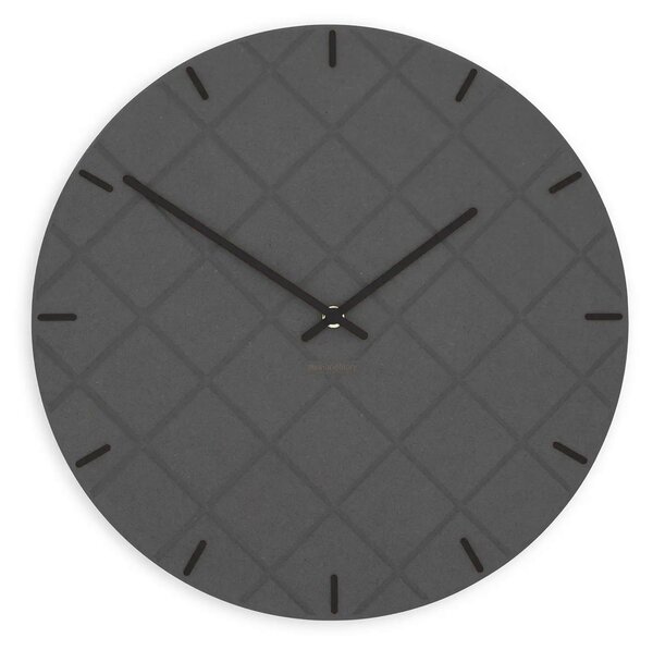 Stenska ura Luxhora Mosaida Black 11 barv kazalcev