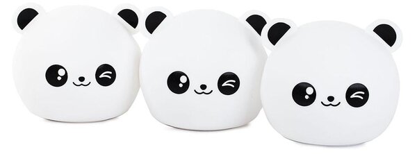 LED RGB akumulatorska mehka otroška lučka touch 1200mAh USB panda