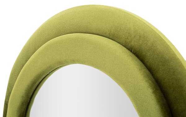 Stensko ogledalo Miki Green Velvet