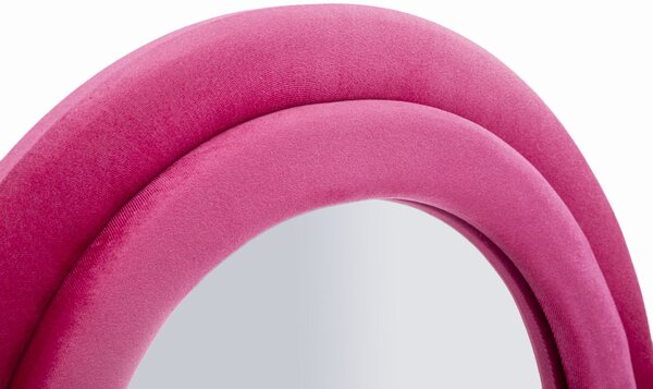 Stensko ogledalo Miki Velvet Fuchsia