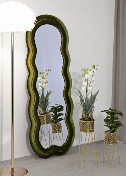 Stensko ogledalo Miki Green Velvet