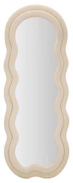 Stensko ogledalo Miki Cream Velvet