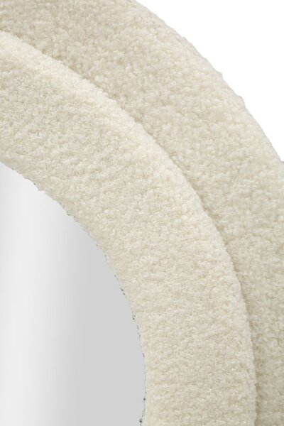 Stensko ogledalo Teddy Cream