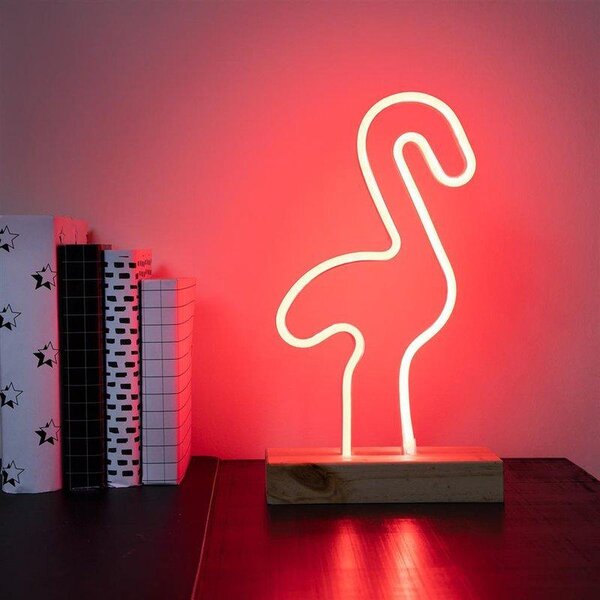 Namizna LED dekorativna svetilka Flamingo 3W USB 35cm