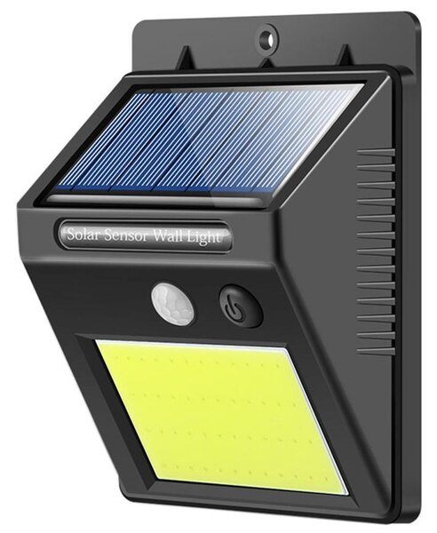 48 LED COB solarna stenska svetilka s PIR sezorjem gibanja