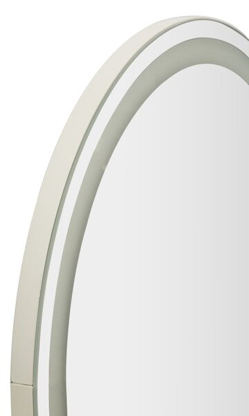 Ogledalo Oval s 3-bojno LED razsvetljavo 50x160 cm
