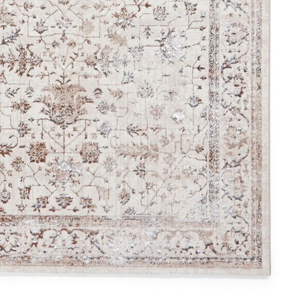 Svetlo siva/kremno bela preproga 120x170 cm Creation – Think Rugs