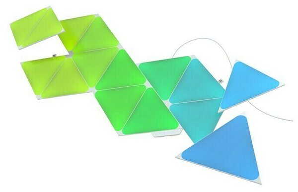 Začetni set Nanoleaf LED trikotniki 2. generacija (d 23 cm x š 20 cm x v 0,6 cm, 15-delni)