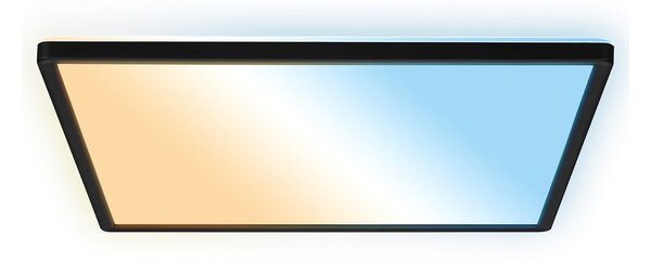 B.K. Licht LED-panel Shallow Remote CCT, 42 x cm, črn, osvetlitev ozadja, zatemnjen, Črna, Študija / pisarna, Plastika