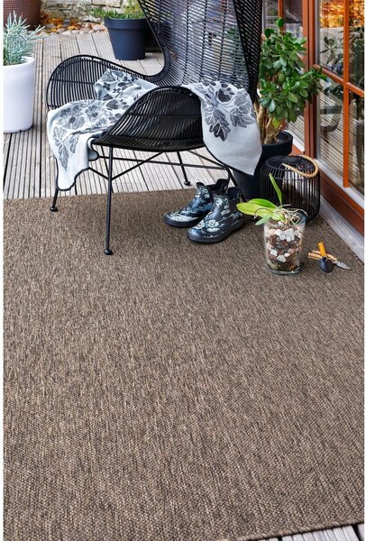 Rjava zunanja preproga 240x160 cm Vagabond™ - Narma